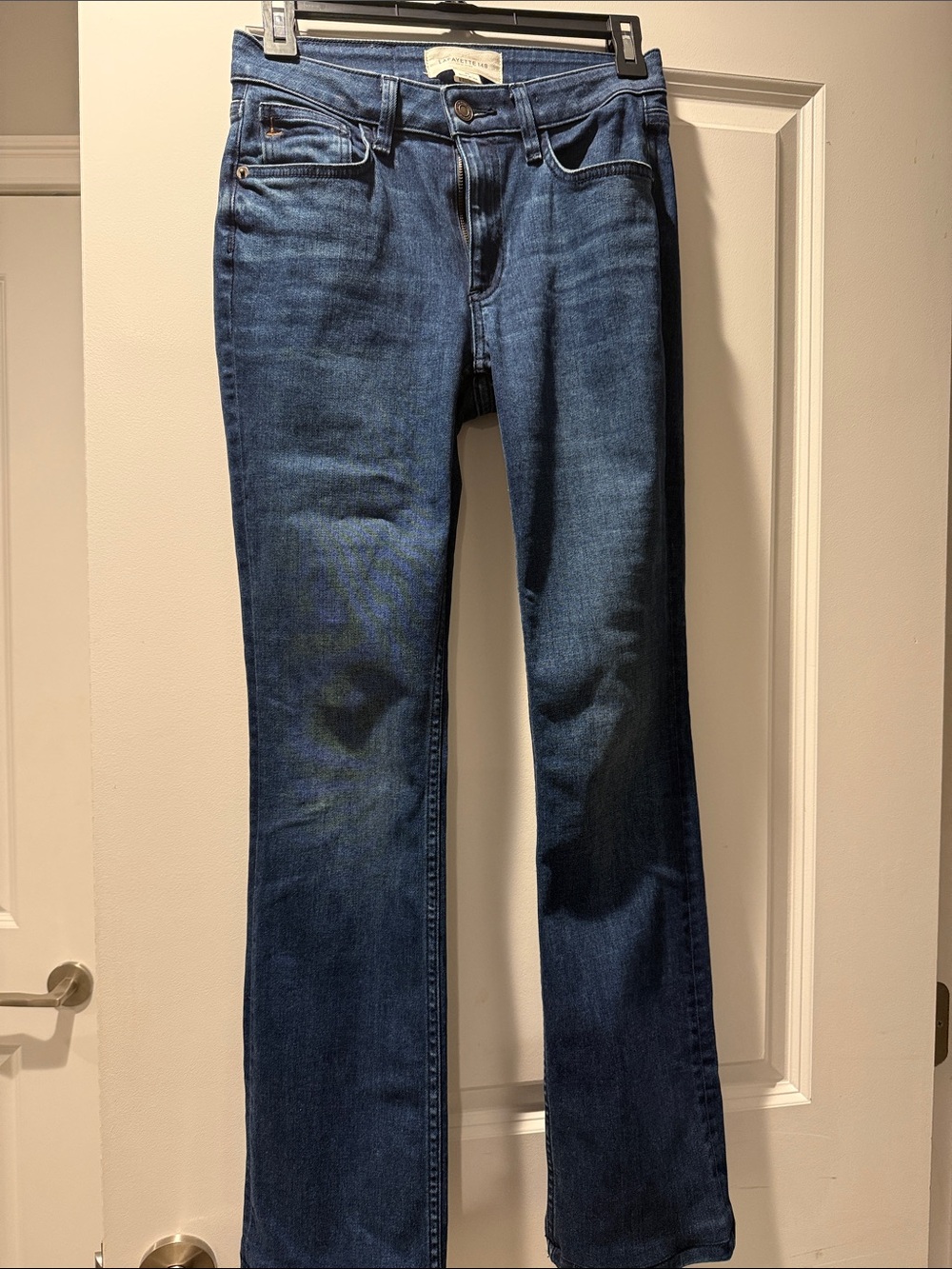 Lafayette 148 New York Dark Wash Flare Jeans